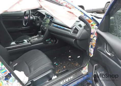 2018 Honda Civic Sport из США, поврежденный, VIN SHHFK7H44JU207528